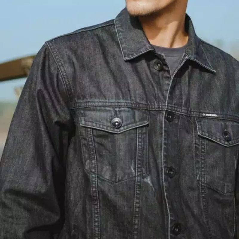 3SECOND /ORIGINAL/ JACKET/ JEANS/ SIZE S