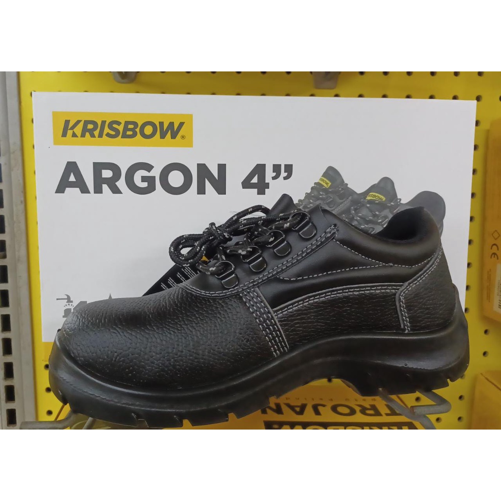 Jual Sepatu Safety Shoes Krisbow Argon Inch Shopee Indonesia