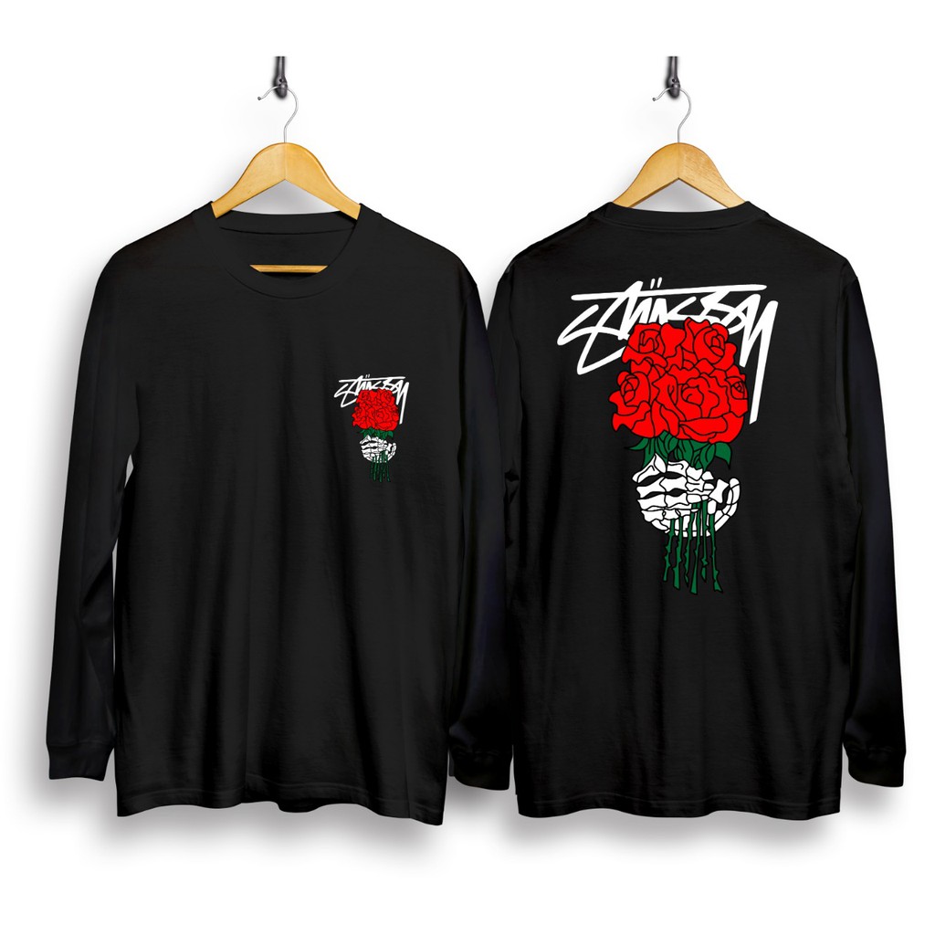 KAOS MAWAR MERAH PANJANG GROSIR ATASAN TSHIRT BAJU KAOS MAWAR MERAH PANJANG GROSIR ATASAN TSHIRT BAJU