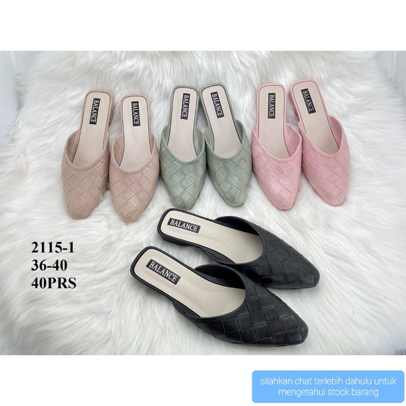 SANDAL WANITA JELLY BALANCE KARET ELASTIS FLAT SHOES SENDAL KOREA