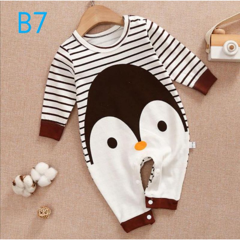 AN-39 Jumper bayi / Romper bayi / Baju Kodok Bayi panjang