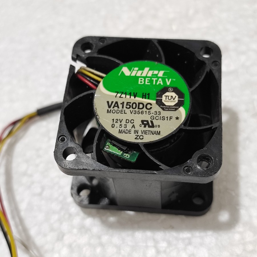 Kipas blower NIDEC 4cm 12V 0,53A VA150DC