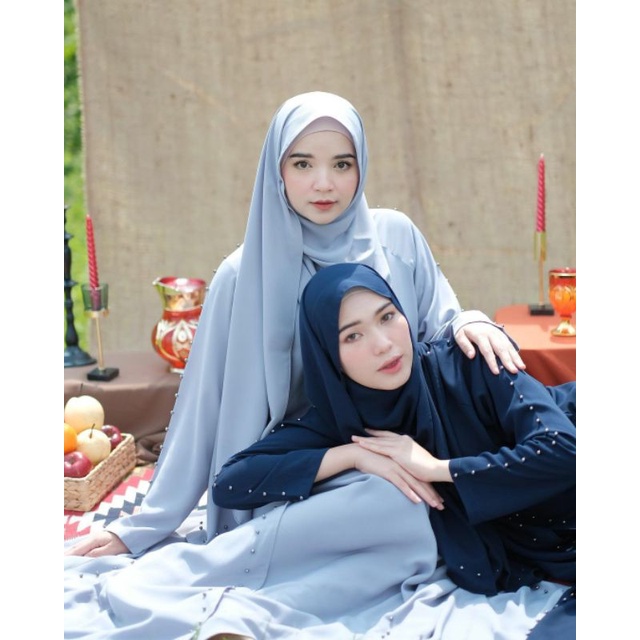 OPEN PO Abaya Pearl by Gerai Aliyah (WARNA BARU)