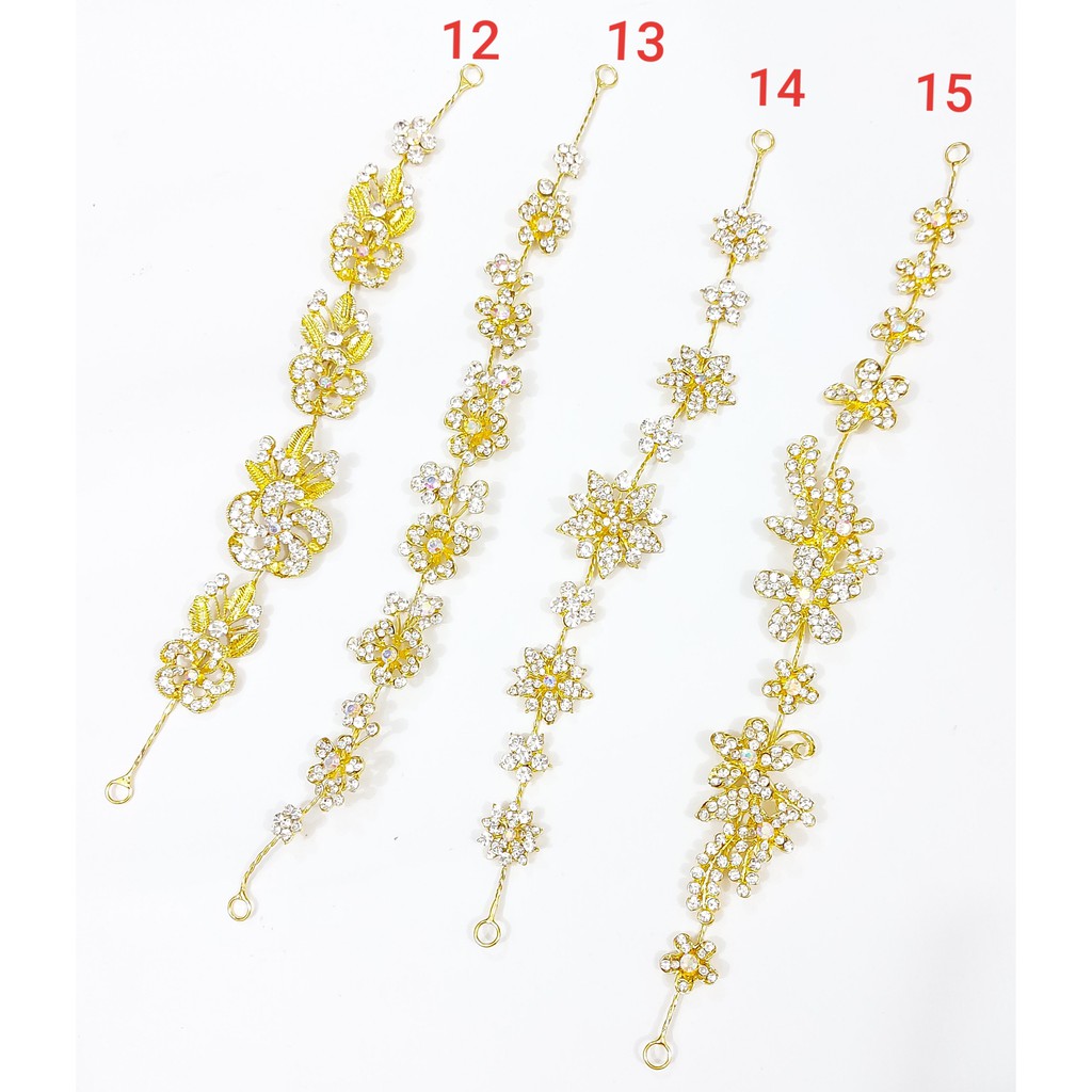 YZ7 Headpiece Kawat Lentur Hiasan Rambut Hijab