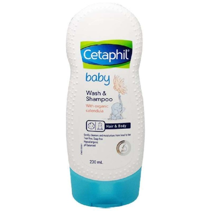 CETAPHIL BABY WASH AND SHAMPOO CALENDULA 230ML