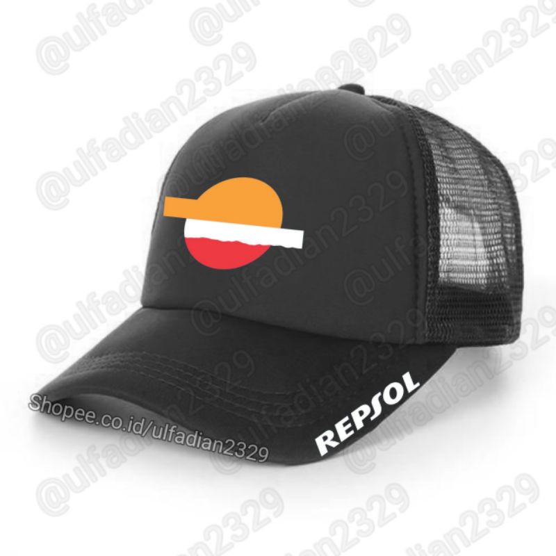 Topi REPSOL Trucker/Jaring - Hat REPSOL Premium