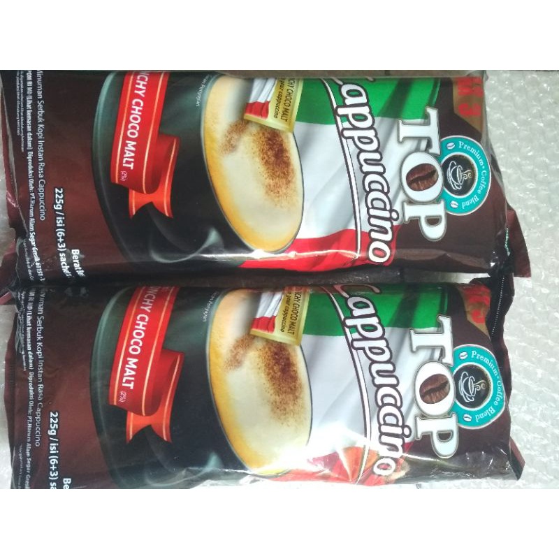 

Top Coffee Cappuccino isi 9 sachet x 25g