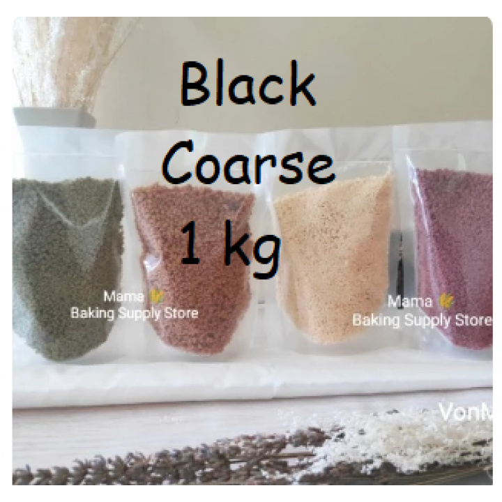 

LA KREIVA 1 kg Coarse Black Crumble