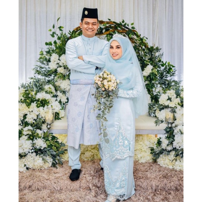gaun pengantin Muslimah Malaysia gaun walimah gaun akad wedding dress muslimah