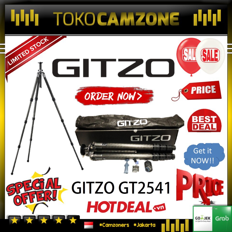 Gitzo Gm2541 Mountaineer 6x Carbon Fiber Tripod Legs Shopee Indonesia