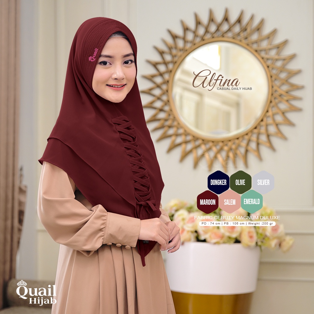 Quail Hijab - ALFINA DAILY KHIMAR