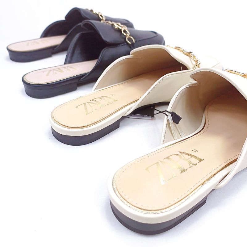 ZR Sepatu Sendal Slipon with Chain 0235