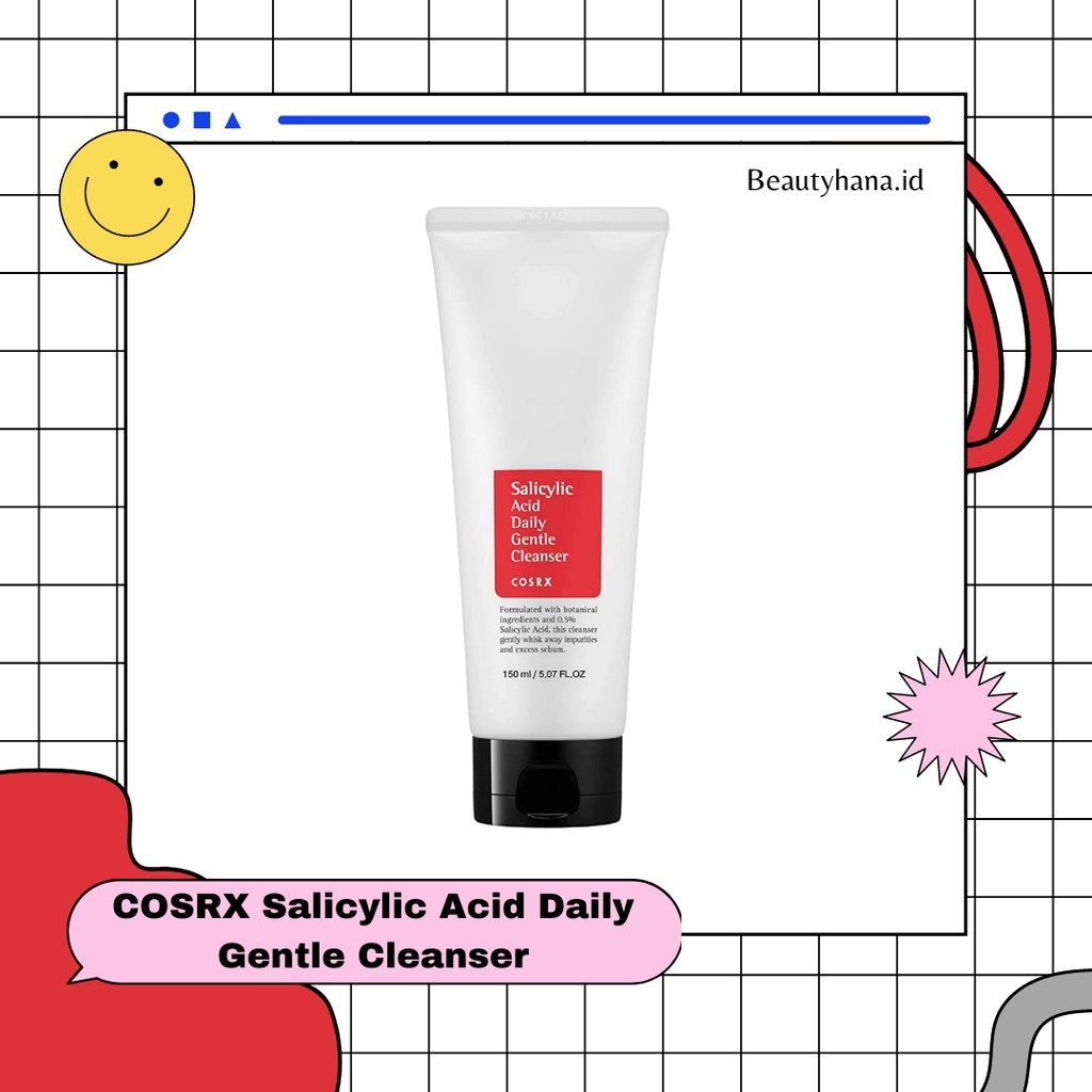 Jual COSRX Salicylic Acid Daily Gently Cleanser Facial Wash 150 ML