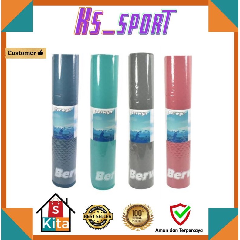 Berwyn Yoga Mat single layer Alas Yoga Matras Yoga