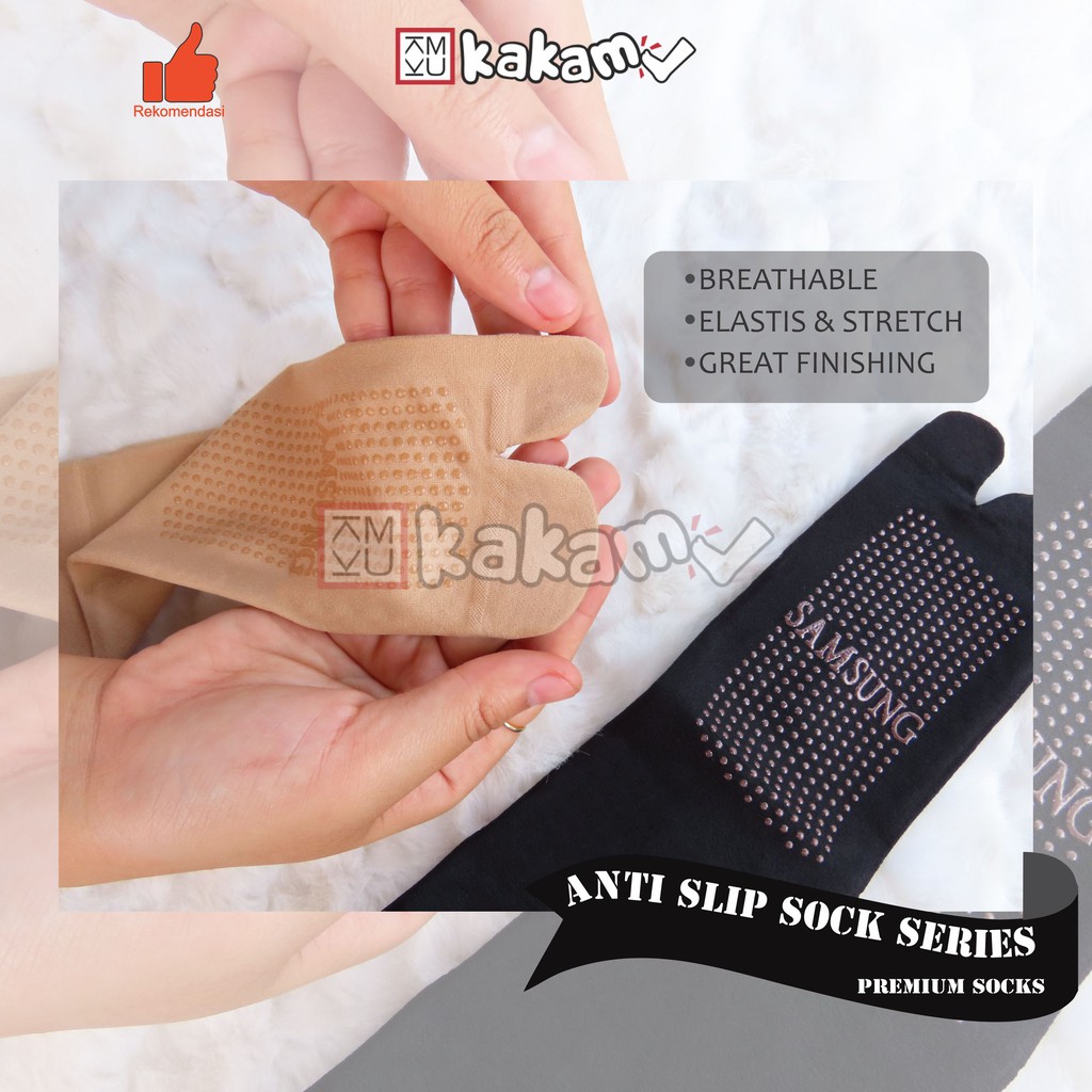 Kakamu Kaos Kaki Jempol Stocking Samsung Anti Slip