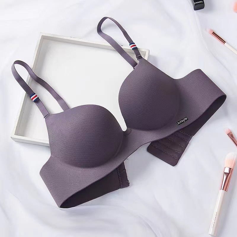 HOHO_HWANG (B-28) Sport BH Bra Push Up InStyle Senam Zumba Jogging Yoga  Olahraga Wanita Hih Quality-B-28 ungu