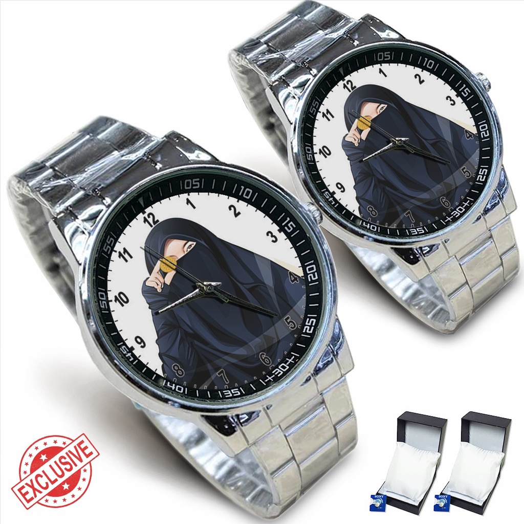 Jam Tangan Rantai Couple HIJABERS - 1 (Nice)