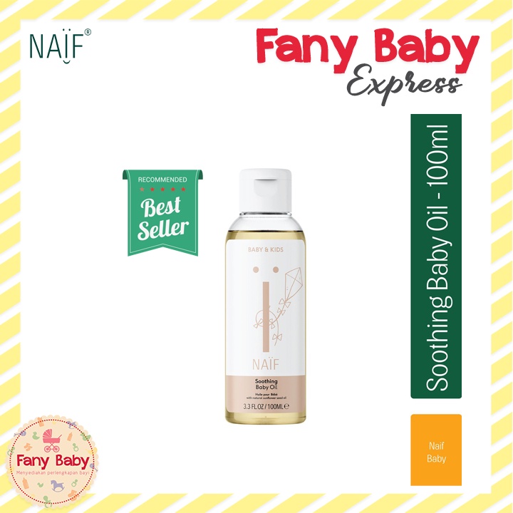 [BUY 2 GET 1 NAIF FACE SCRUB]NAIF BABY SOOTHING MASSAGE OIL 100ML / P006