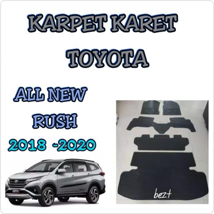 Unik parts karpet karet mobil toyota rush new 2018 -2020 19DEZ Berkualitas