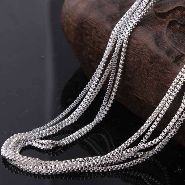 Kalung itali silver dewasa panjang 45 cm