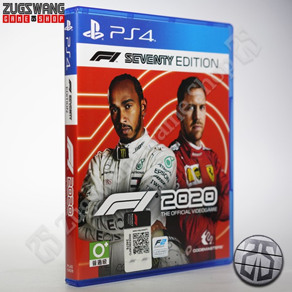 kaset game bd ps4 playstation ps 4 F1 2020 20 SEVENTY EDITION 2nd bekas formula 1