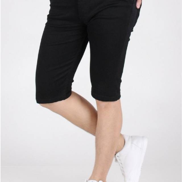 TerBARU CELANA JEANS PENDEK | SLIM FIT ZARA MAN | SHORT BLACK