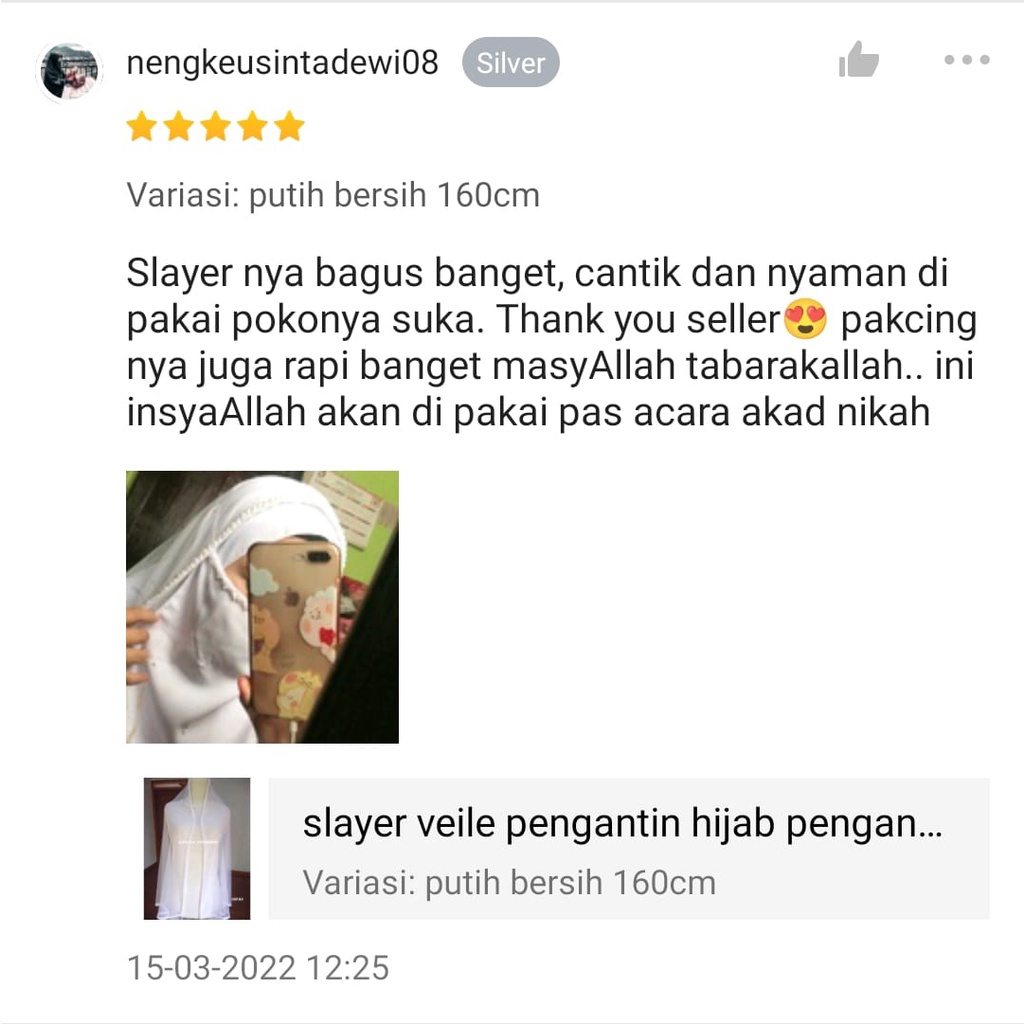 Slayer veil pengantin/kerudung pengantin/hijab pengantin elegan/Veil pengantin/jilbab pengantin