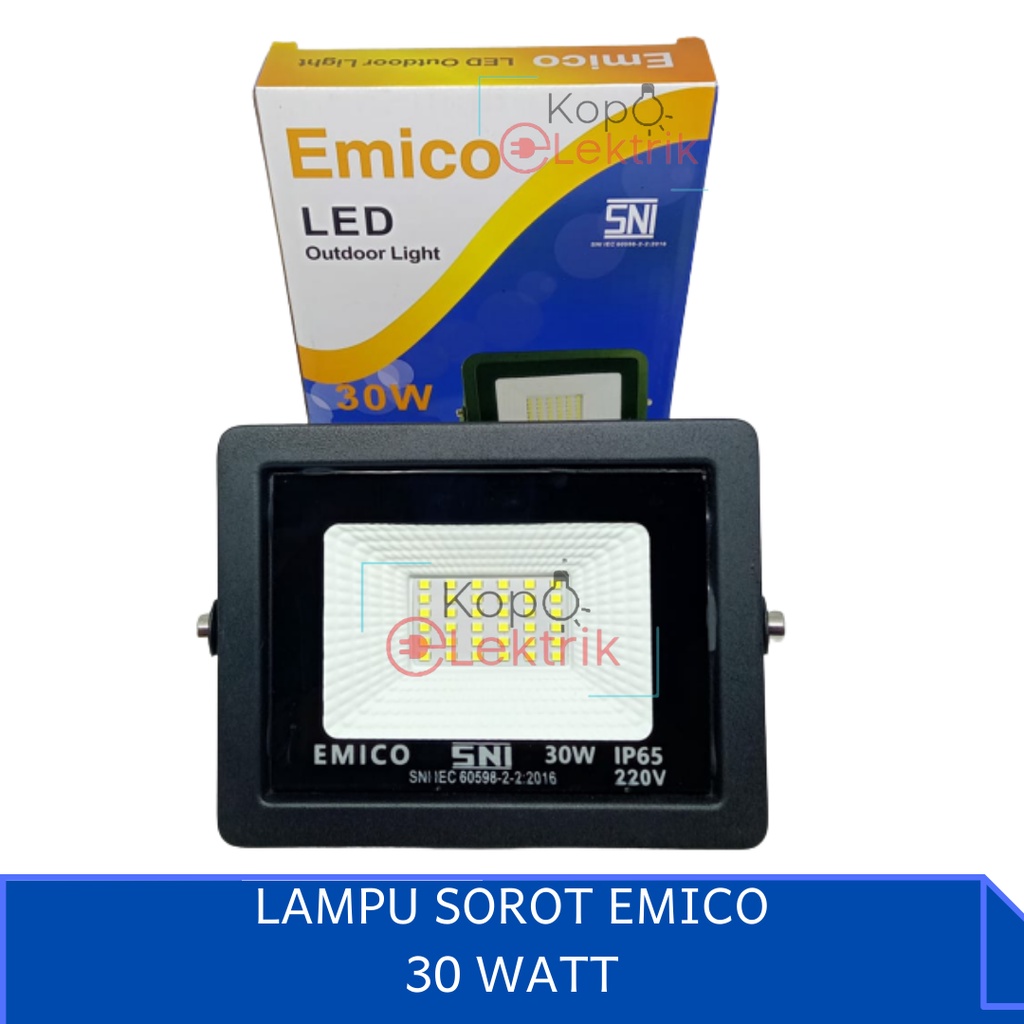 Lampu Tembak LED 30w Lampu Sorot 30 Watt Cahaya Putih