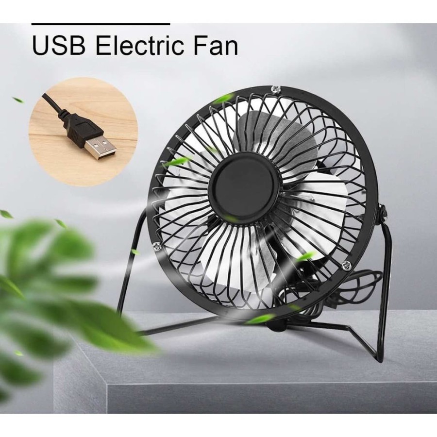 Kipas Angin USB Bahan Besi USB Mini Fan