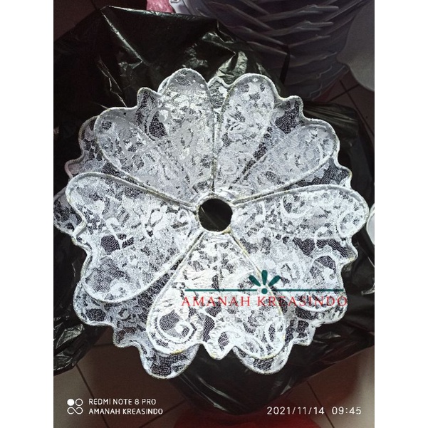 KELOPAK BUNGA LAMPU HIAS DEKORASI PERNIKAHAN PELAMINAN WEDDING