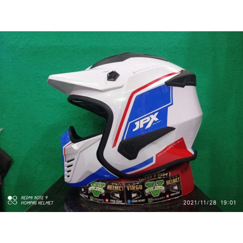 JPX MX726R PEARL WHITE RED MX726R CROSSOVER