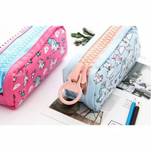 

Tempat pensil kanvas Unicorn