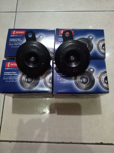 Klakson Denso Disc WaterProof 12 V Bisa Buat Motor &amp; Mobil 100% Original