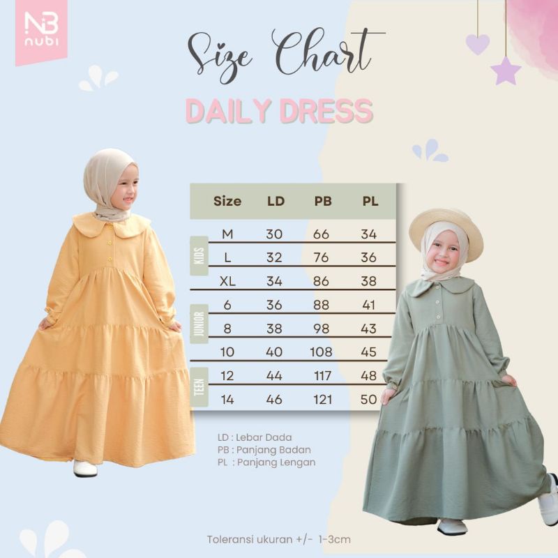 GAMIS ANAK/DRESS ANAK TERBARU USIA 6 SAMPAI 10 TAHUN / gamis crinkle  DAILY DRESS BY NUBINTANG