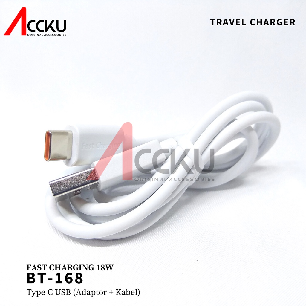 Charger 18W Type C Charger Micro Usb Fast Charging 18W Samsung Quick Charge Ori New -  BT-168