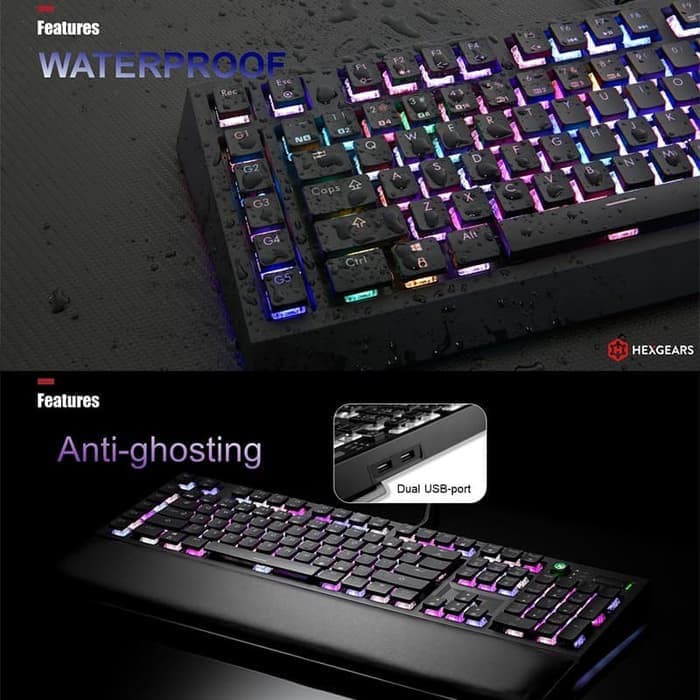 Hexgears GK60 Full RGB Mechanical Gaming Keyboard