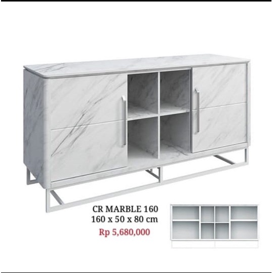 Meja Buffet Marble