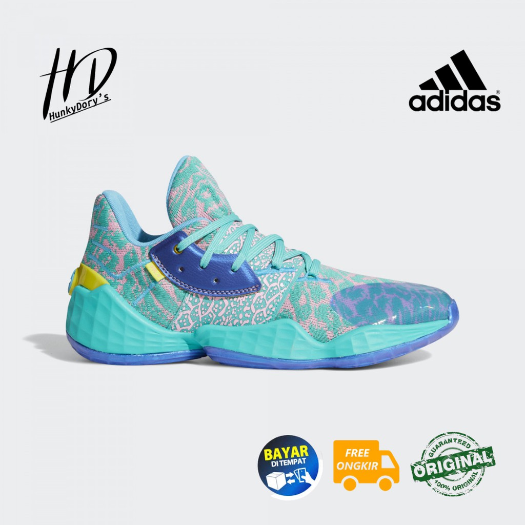 Sepatu Basket Pria Adidas Harden Vol 4 "Green" FY0894 Original