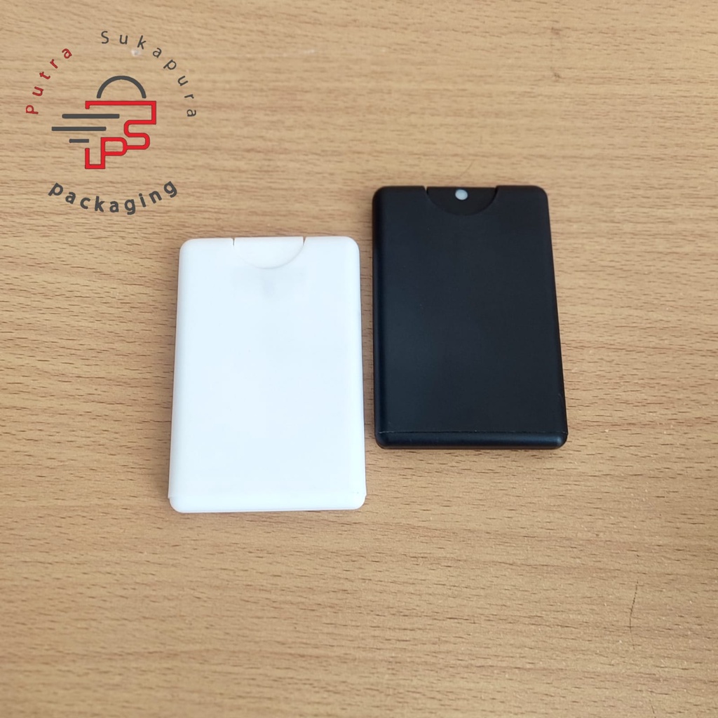 botol spray pocket card 20ml / botol pocket spray kemasan hand sanitizer, parfum