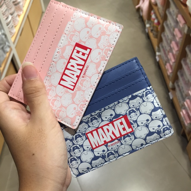 Dompet kartu miniso x marvel