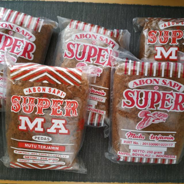 

Abon sapi SUPER - 250 gr