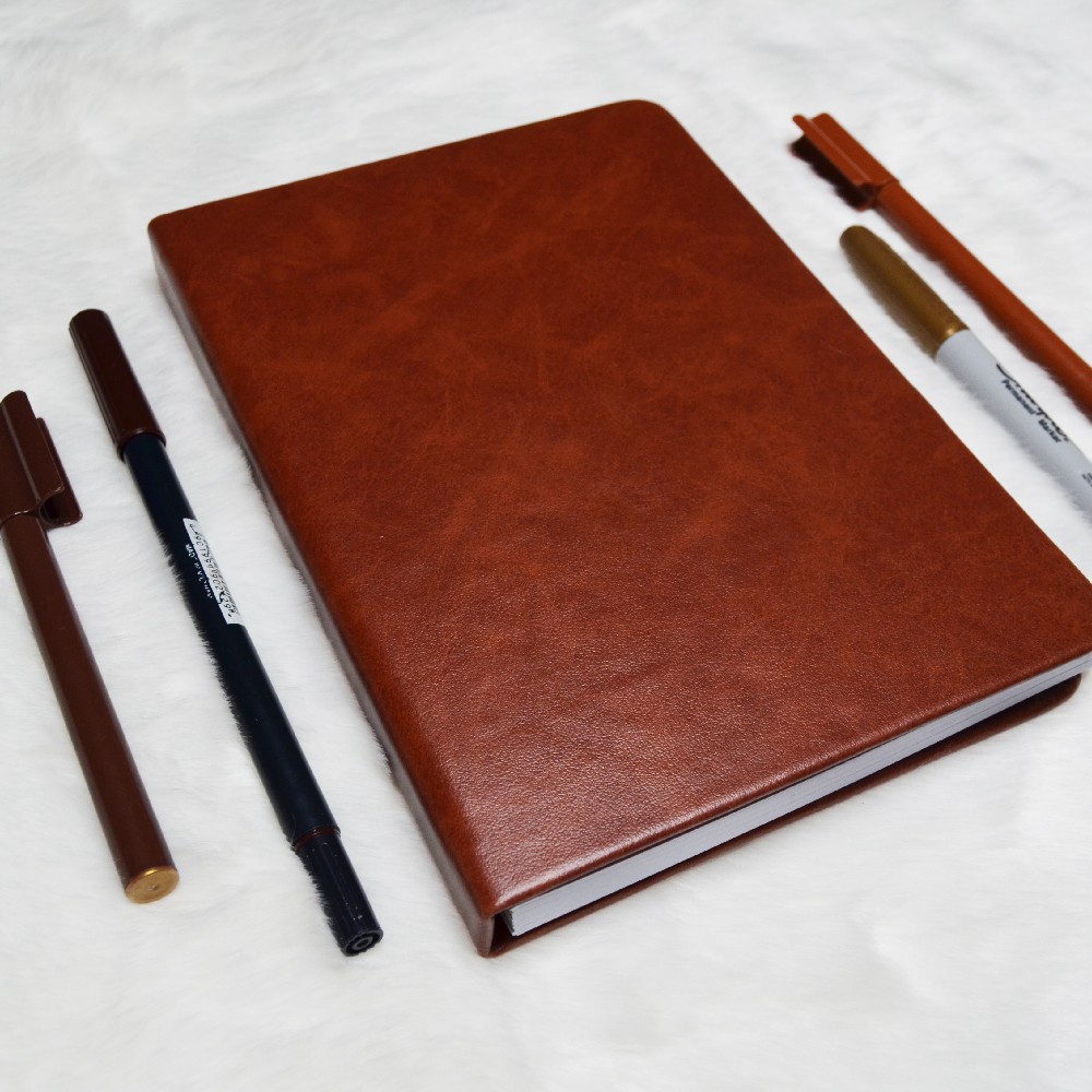 

NOTEBOOK COVER KULIT [ BROWN LEATHER ] NOTES BERGARIS _ BERIGET LEATHER