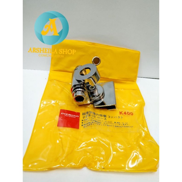 Bracket Jepit antena Radio Rig mobil k400 diamond