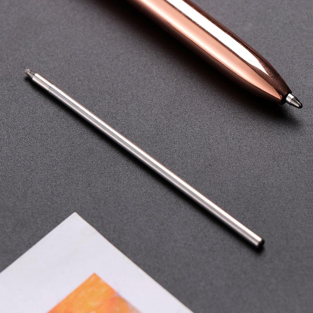 Suyo 5PCS/Lot Diamond Pen Refills Kantor Sekolah Perlengkapan Menulis Aksesoris Belajar Bolpoin Medium Nib Core