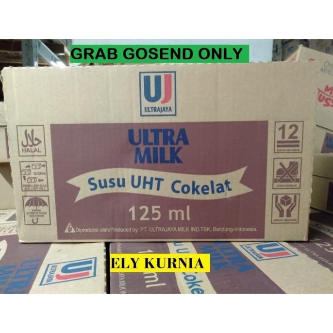 

READY COD Susu UHT Ultra Milk Coklat 125 Ml isi 40 Pcs