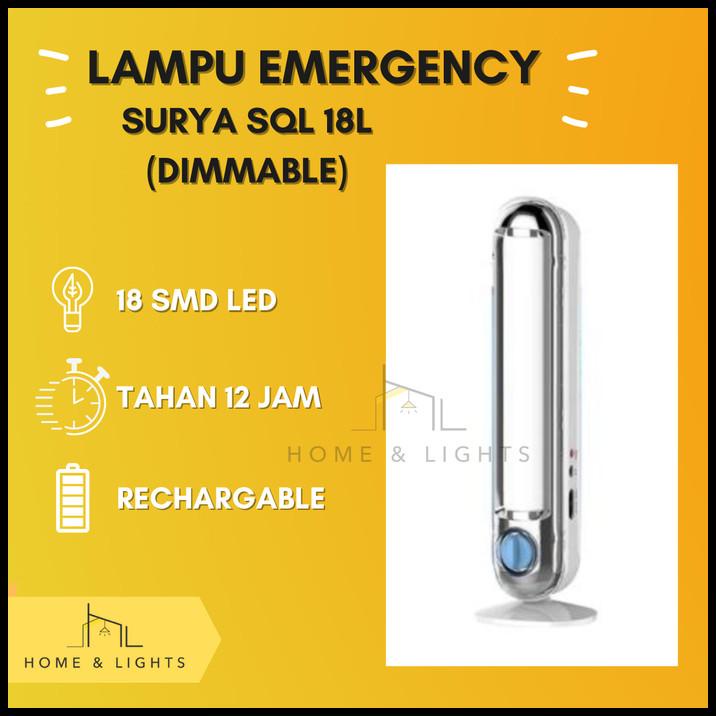 Surya Rechargeable Emergency Lamp / Sql - 18 L