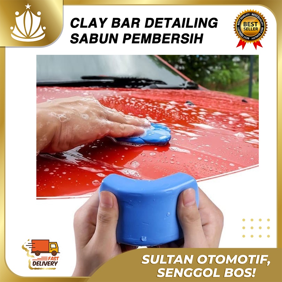 CLAY BAR Detailing Perawatan Mobil Penghilang Noda Aspal Getah SABUN