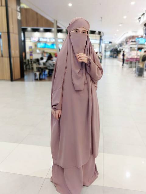 French khimar set by resvy_collectio