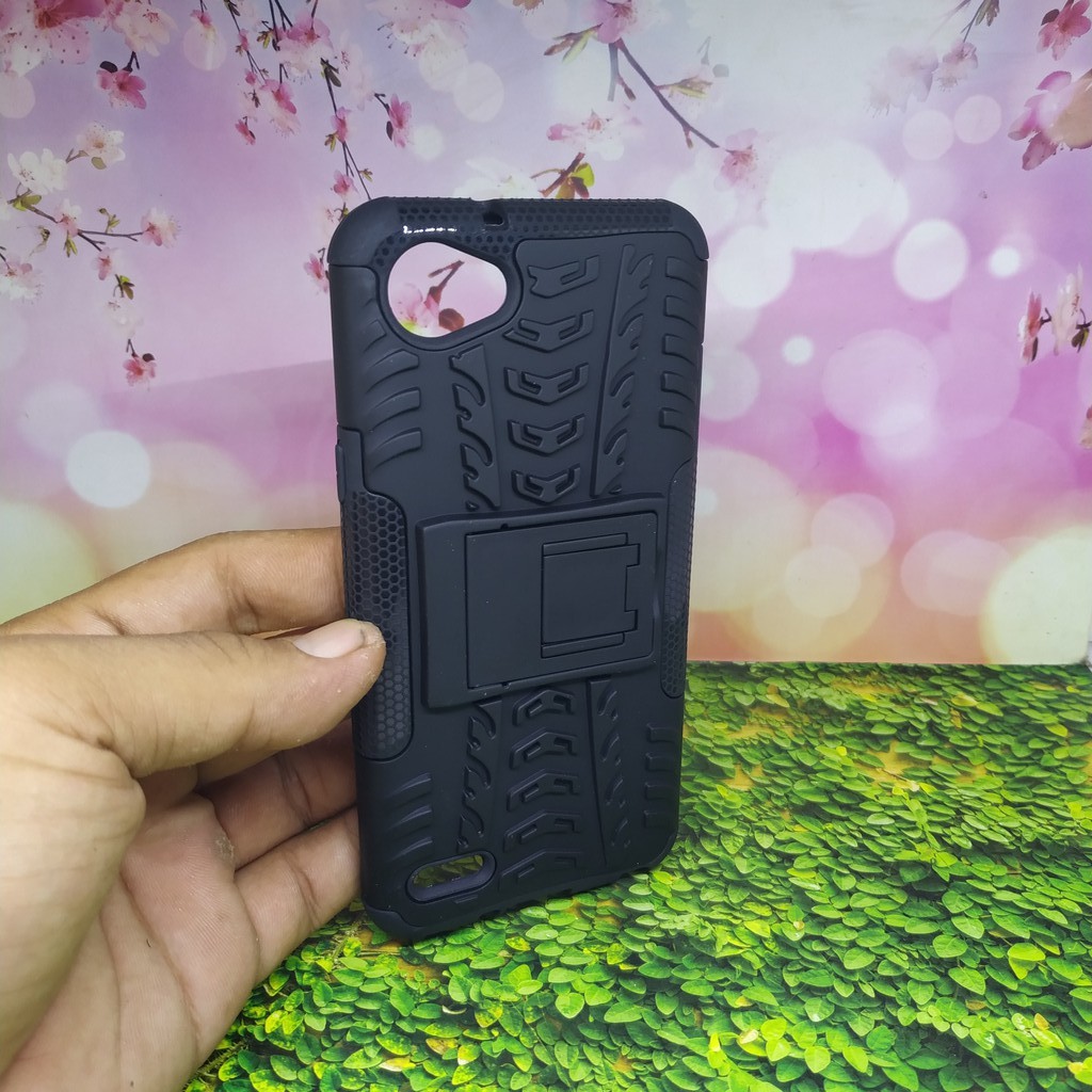 Robot Case LG Q6 Hybrid Rugged Standing Case LG Q6 Plus