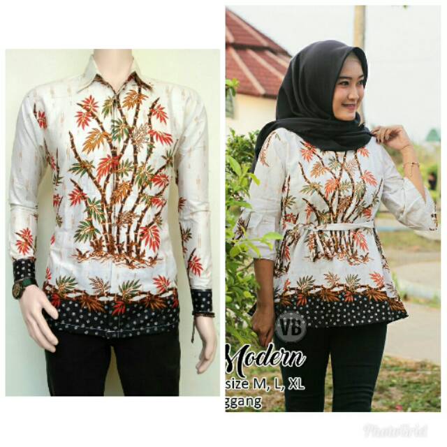 GROSIR BATIK COUPLE BLOUSE